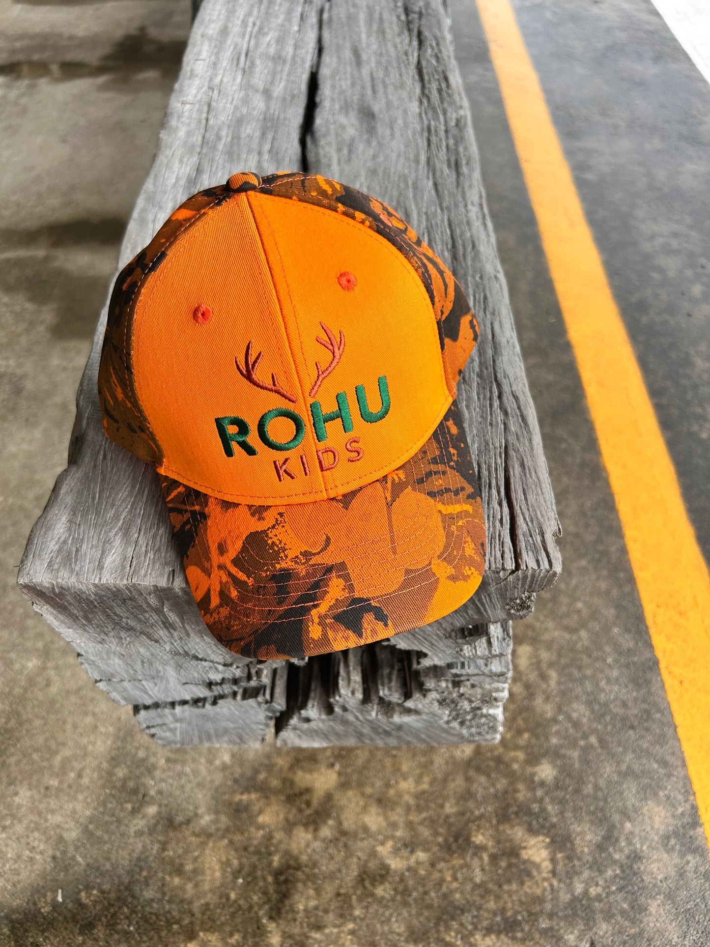 "Original" ROHU Pack (Kids Tee + Footy Shorts + Camo Cap)