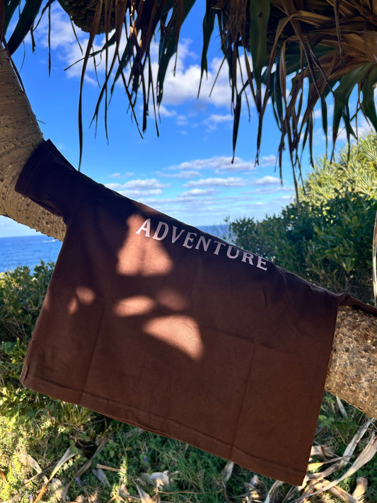 Checklist Adventure Tee - Cocoa Pop