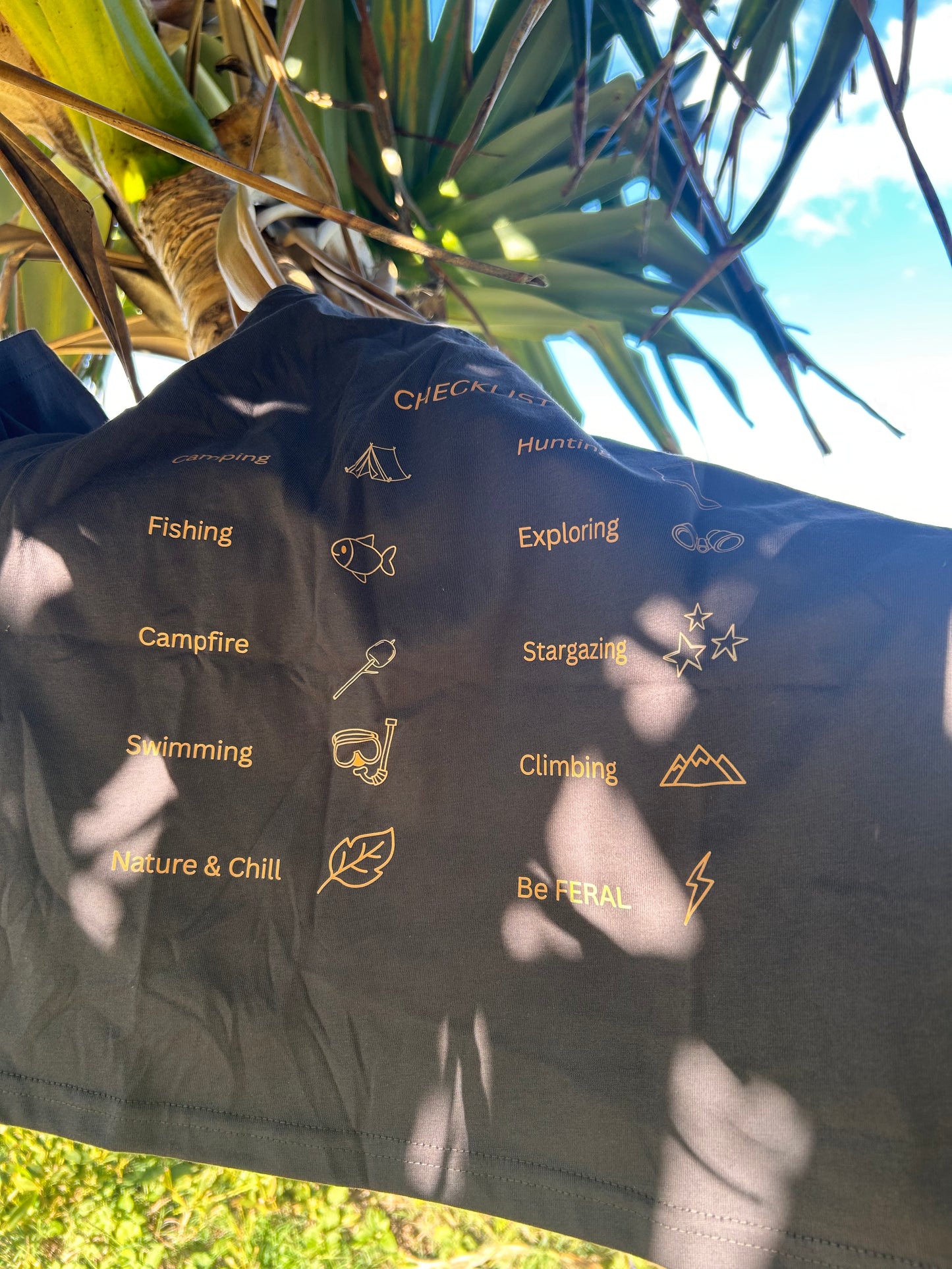 Checklist Adventure Tee - Campfire