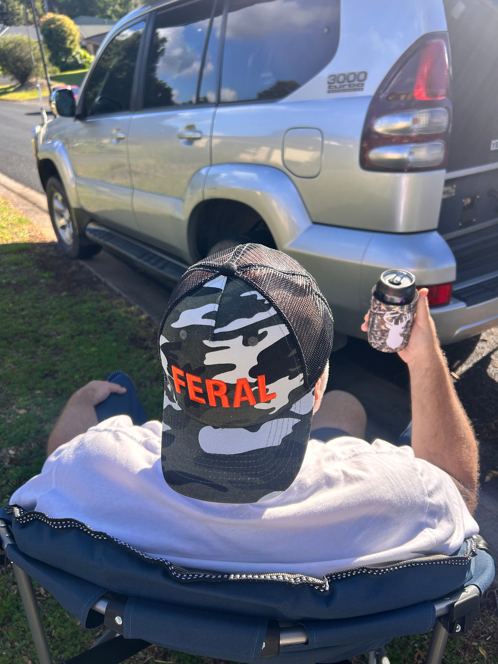 FERAL Cap | Black Camo