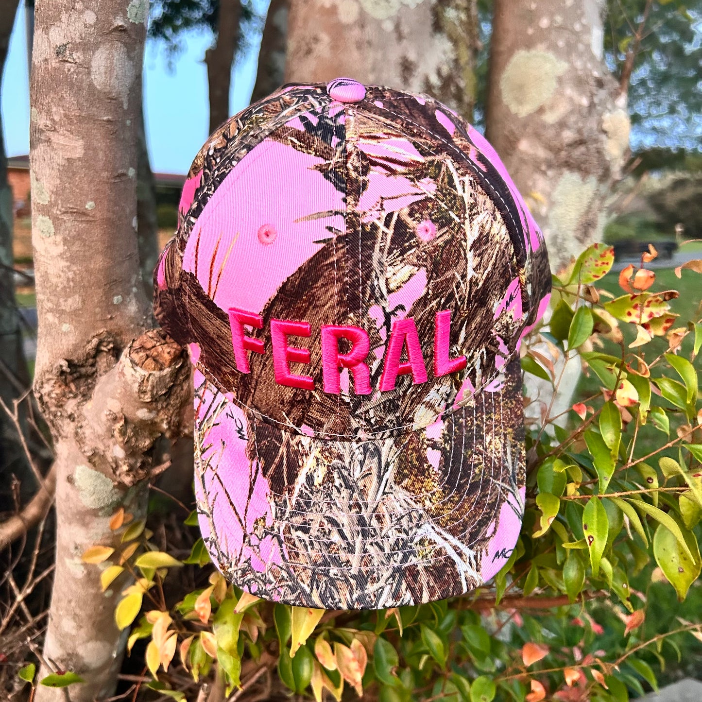 FERAL Cap - Pink Camo