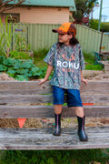 Adventure Starts Young Tee | Camo