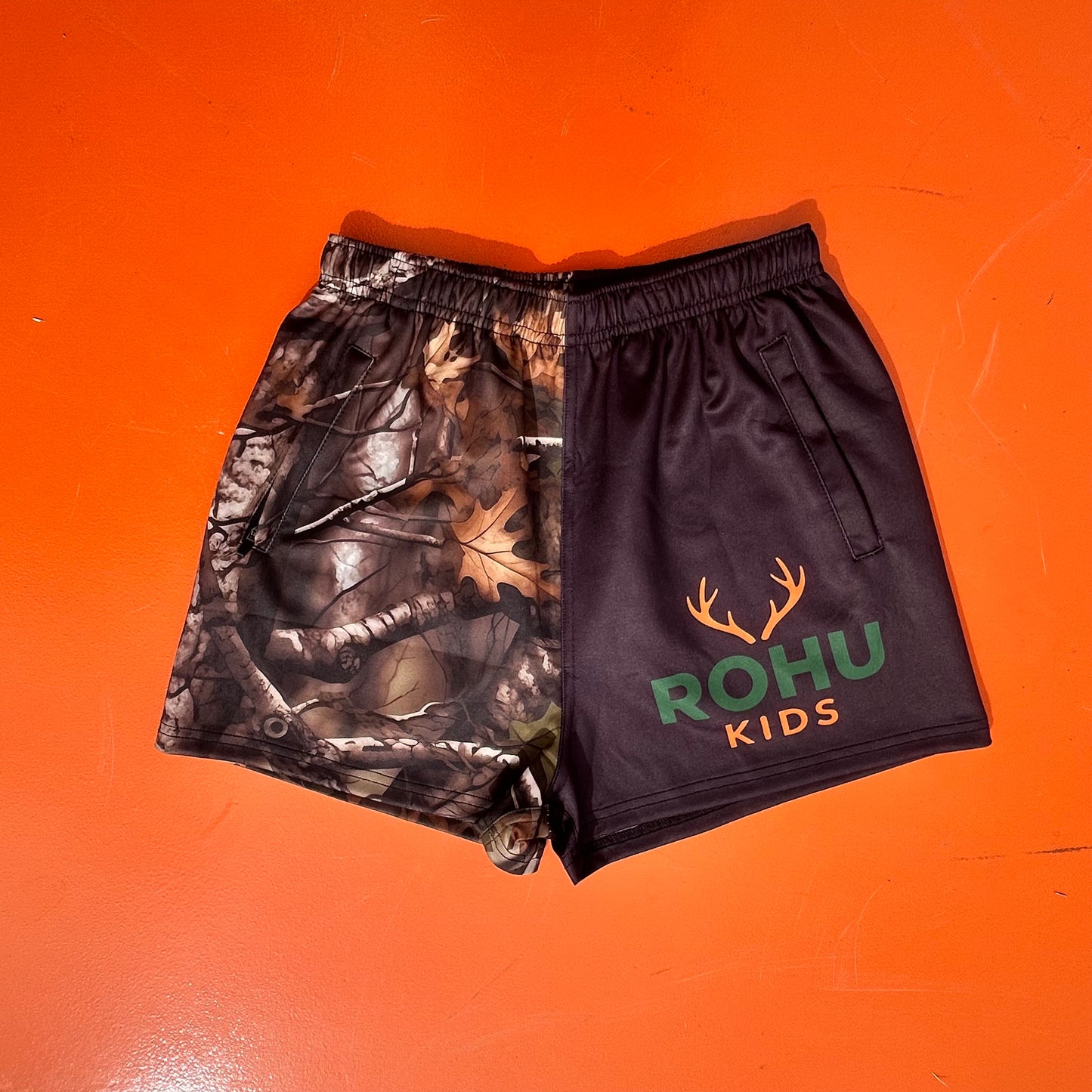 Kids Footy Shorts [with pockets]