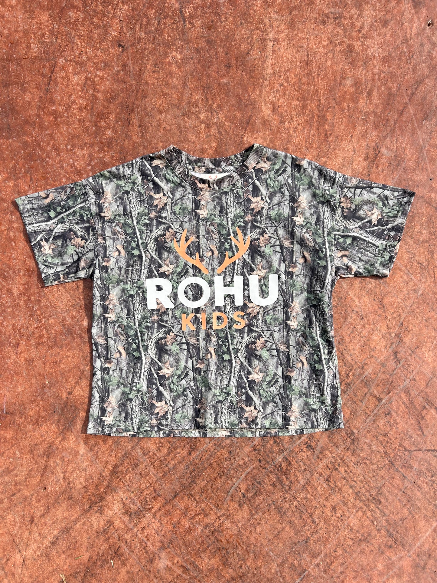 'Adventure Starts Young' Tee in Camo