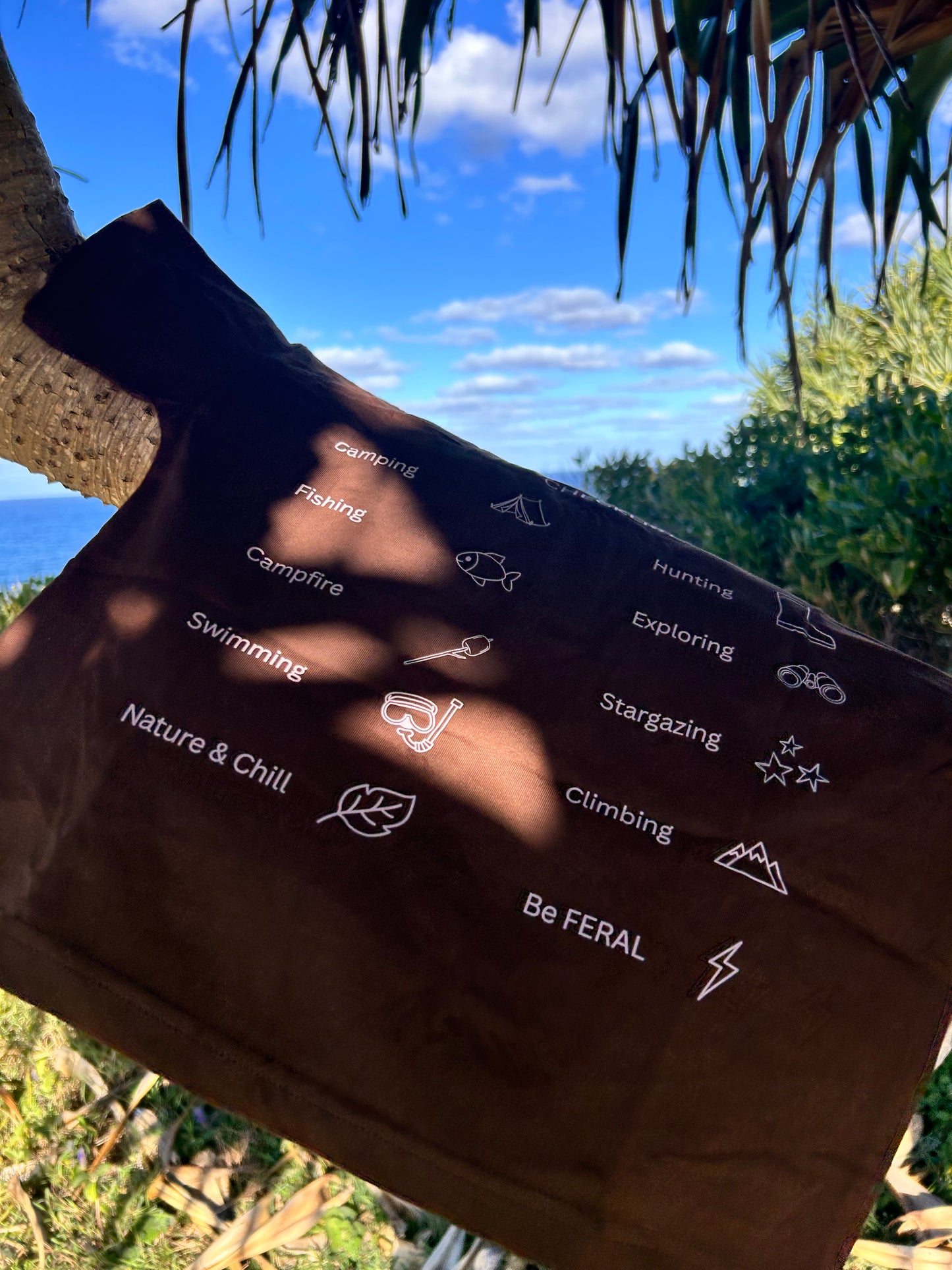 Checklist Adventure Tee - Cocoa Pop