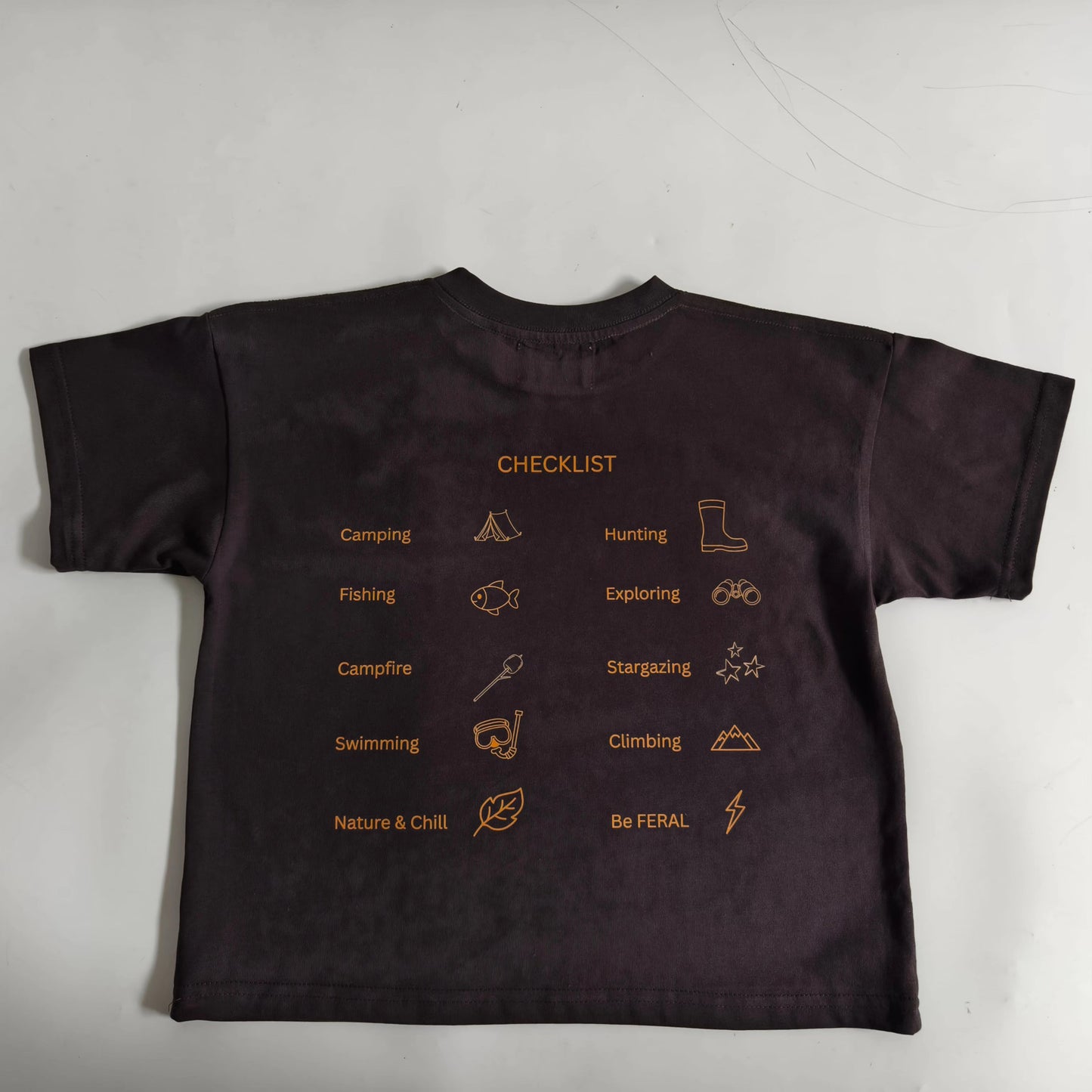 Checklist Adventure Tee - Campfire